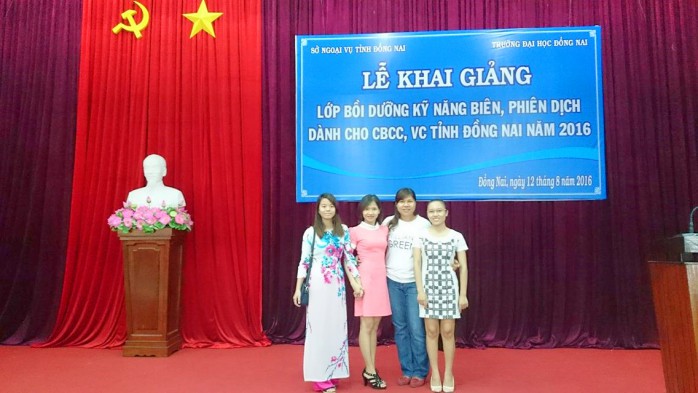 Cán bộ Giảng viên DNTU tham dự khóa học