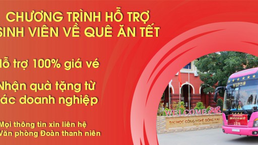 Danh sách sinh viên nhận vé miễn phí chương trình "Về quê ăn tết Kỷ Hợi"