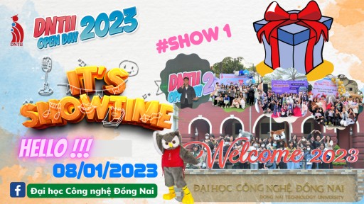 DNTU Open day 2023 – It’s Showtime – “Giải mã bước đầu tìm hiểu đại học”