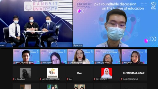 DNTU tham dự Hội nghị thảo luận trực tuyến về Tương lai của Giáo dục (P2A Roundtable Discussion on the Future of Education) được tổ chức bởi P2A