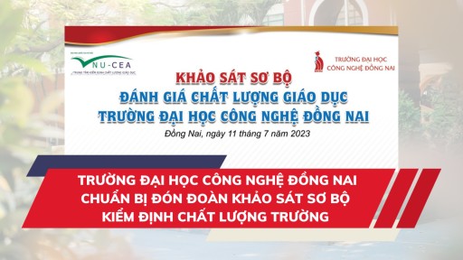 Đón đoàn Khảo sát sơ bộ Kiểm định chất lượng Trường giai đoạn 2023 – 2028