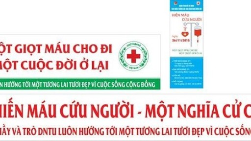 Hiến máu cứu người - một nghĩa cử cao đẹp