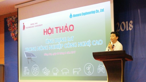 Hội thảo Ứng dụng IoT trong nông nghiệp Công nghệ cao