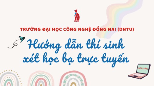 HƯỚNG DẪN XÉT HỌC BẠ TRỰC TUYẾN VÀO Top 10 Trang Cá Cược Bóng Đá, Thể Thao Uy Tín Nhất Việt Nam
 (DNTU)