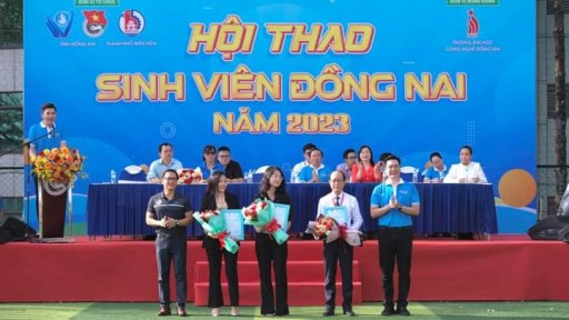 Kết quả đăng cai và tham gia Hội thao sinh viên tỉnh Đồng Nai năm 2023