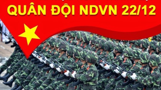 Kỷ niệm ngày thành lập Quân đội nhân dân Việt Nam