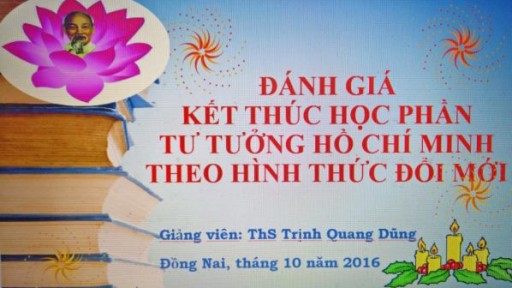 Lần đầu đổi mới hình thức đánh giá kết thúc học phần tư tưởng Hồ Chí Minh tại Top 10 Trang Cá Cược Bóng Đá, Thể Thao Uy Tín Nhất Việt Nam
