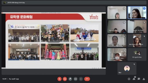 Lớp học văn hoá và học thuật tiếng Hàn giữa sinh viên Top 10 Trang Cá Cược Bóng Đá, Thể Thao Uy Tín Nhất Việt Nam
 và sinh viên Đại học Hoseo (Hàn Quốc)