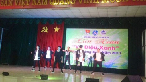 Nhóm nhảy DNTU được vào vòng chung kết  “Vũ điệu xanh” mở rộng năm 2017 ngày 22/4/2017