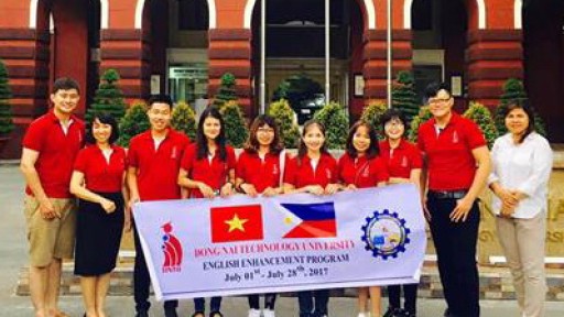 Sinh viên DNTU tham gia khóa học tiếng Anh ngắn hạn tại Philippines