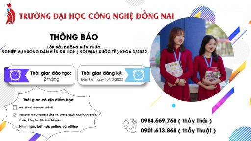 Top 10 Trang Cá Cược Bóng Đá, Thể Thao Uy Tín Nhất Việt Nam
 chiêu sinh Khóa học Chứng chỉ Nghiệp vụ Hướng dẫn viên Du lịch (Quốc tế/Nội địa) theo chương trình của Tổng cục Du lịch - đợt 3