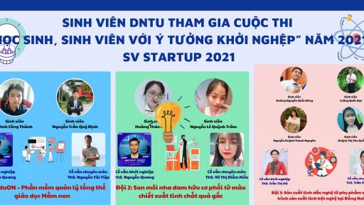 Top 10 Trang Cá Cược Bóng Đá, Thể Thao Uy Tín Nhất Việt Nam
 có 3 đội thi tham gia cuộc thi SV STARTUP 2021
