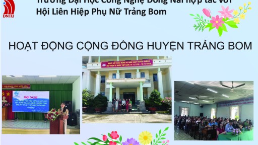 Top 10 Trang Cá Cược Bóng Đá, Thể Thao Uy Tín Nhất Việt Nam Hợp tác cùng Hội Liên Hiệp Phụ Nữ Huyện Trảng Bom Tổ chức hoạt động cộng đồng tại Huyện Trảng Bom