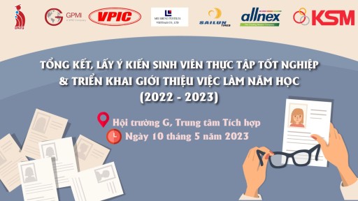 Top 10 Trang Cá Cược Bóng Đá, Thể Thao Uy Tín Nhất Việt Nam
 tổ chức hội nghị tổng kết, lấy ý kiến sinh viên thực tập tốt nghiệp và triển khai giới thiệu việc làm năm học 2022 – 2023